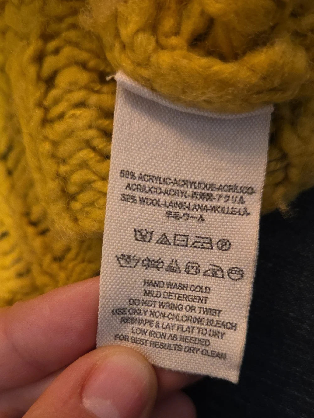 Free People Cozy Mustard‎ Knit Sweater